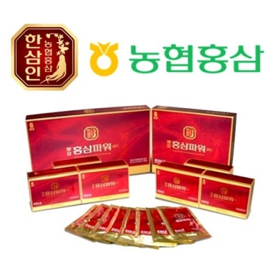 [농협한삼인] 발효홍삼파워골드 50㎖ x 30포/60포 (선택)