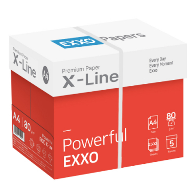 [EXXO] 엑스라인 A4 복사용지(A4용지) 80g 2500매 1BOX