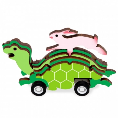 [한진과학] 거북이 자동차(바퀴축과 태엽 만들기)